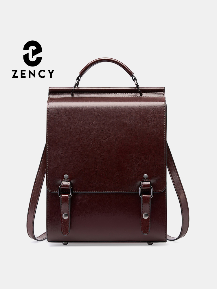 Women Bags Office - Zency 女性ファッションバックパックレトロイングランドスタイル学生かばんラップトップリュックサック女性 A4 ショルダーバッグスクールバッグオフィス