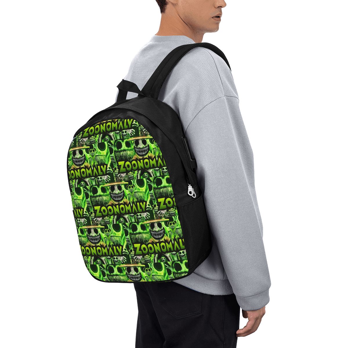 Women Bags Laptop - Zoonomaly 漫画スチームゲームバックパック旅行ノートブックバッグコンピュータ大学生スクールバッグラップトップショルダーバッグ男性女性用