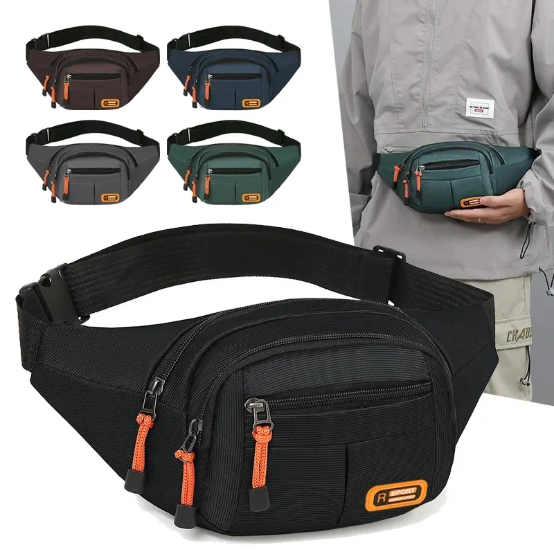 Women Bags Medium Size - 男性女性オックスフォード防水モバイルウエストバッグユニセックス多機能大容量ファニーパック耐摩耗性パラやつ 2024
