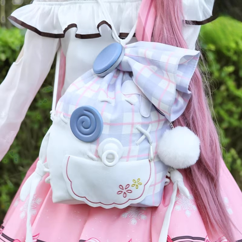 ゲームインフィニティニッキコスプレサッドサックかわいいバック - Women Bags For Party のレビューと価格