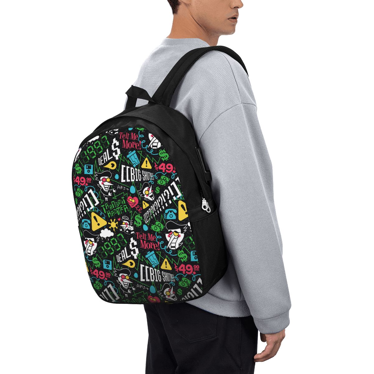 Deltarune SPAMTON G バックパック旅行ノー - Women Bags Laptop のレビューと価格