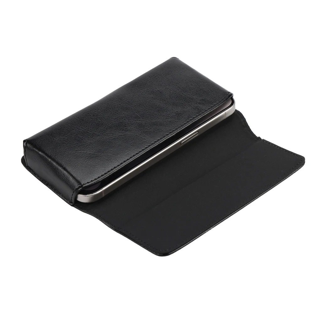ユニバーサルレザーベルトクリップバッグケース iPhone  - Saddle Bag Leather のレビューと価格