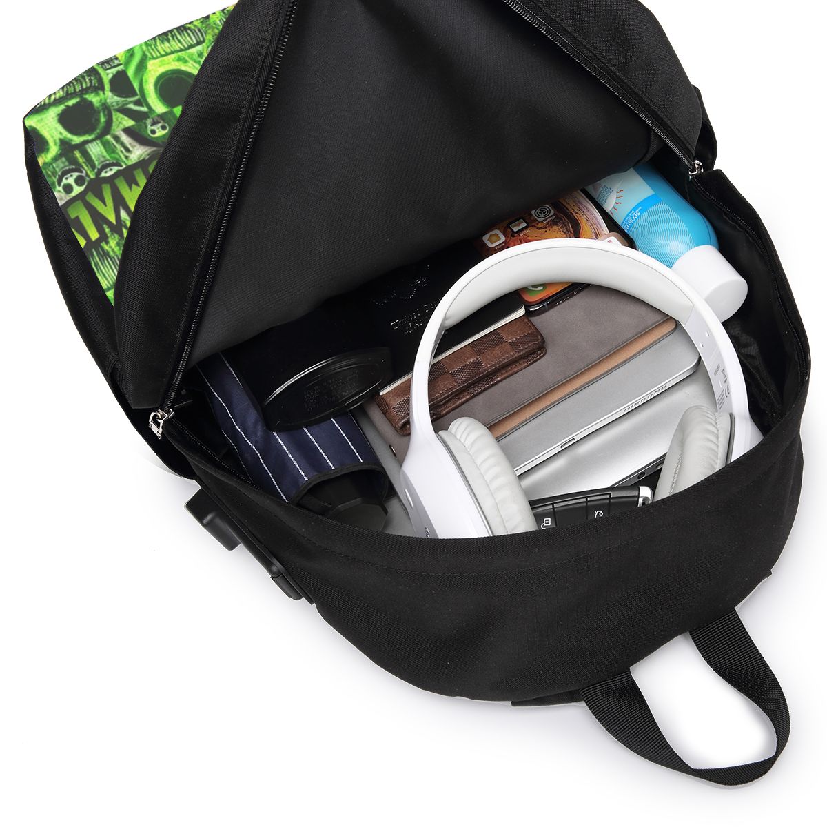 Zoonomaly 漫画スチームゲームバックパック旅行ノート - Women Bags Laptop のレビューと価格