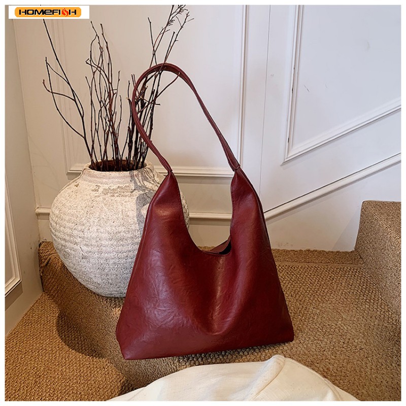 レトロシンプルな大型レディーストートショルダーバッグ 202 - Women Bags For Work のレビューと価格