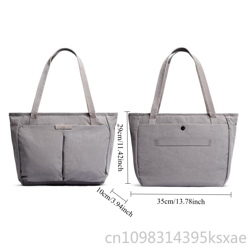 女性用大型ショルダートートバッグ、ラップトップコンパートメン - Women Bags For Work のレビューと価格