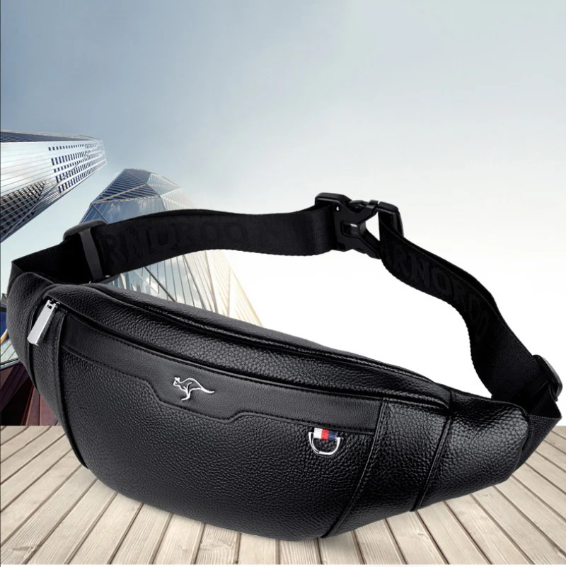 ビジネスレザーウエストバッグ多機能ワークアウト旅行ランニング - Saddle Bag Leather のレビューと価格