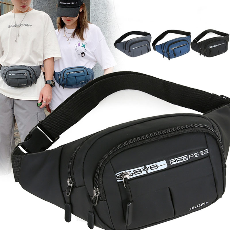 防水モバイルウエストバッグ男性女性多機能大容量ファニーパック - Women Bags Medium Size のレビューと価格