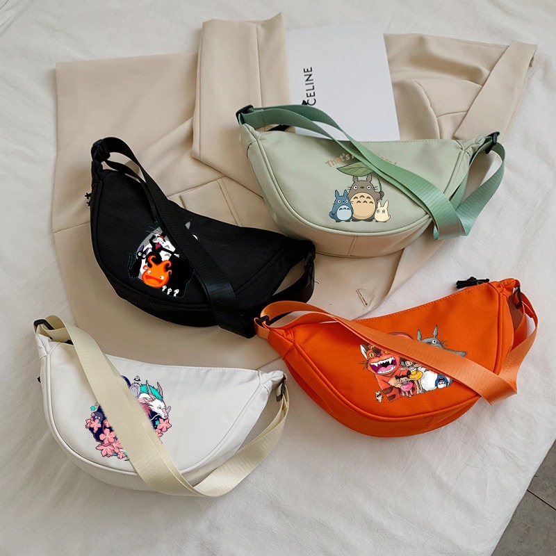 トトロクロスボディバッグ女性用かわいい漫画アニメパターンプリ - Women Bags Medium Size のレビューと価格