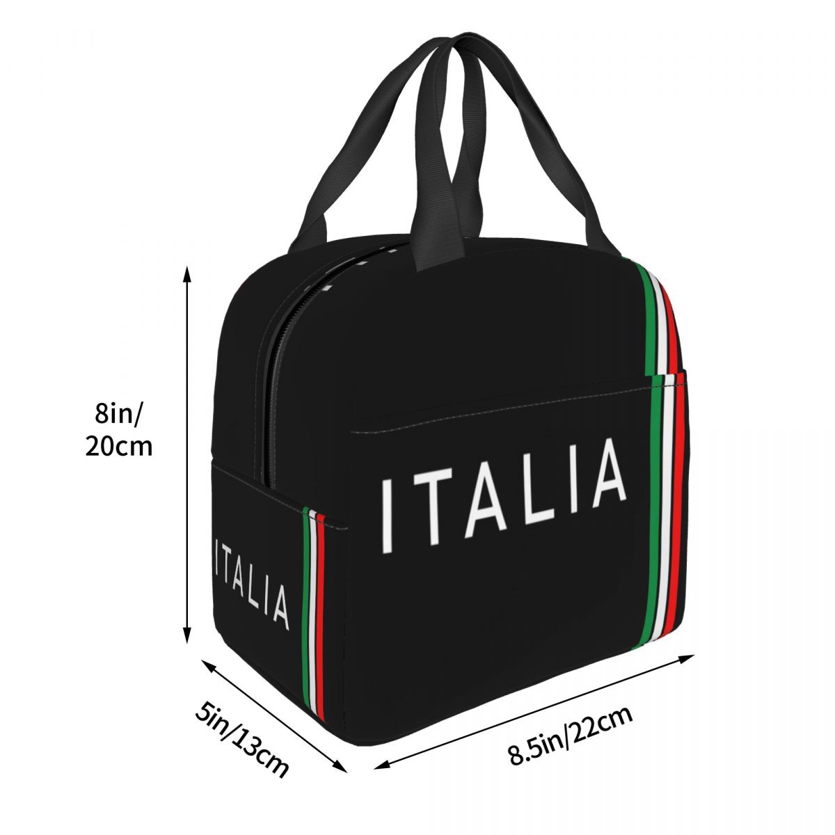 イタリア国旗柄の断熱ランチバッグ（女性用）、イタリア、カター - Women Bags In Qatar のレビューと価格