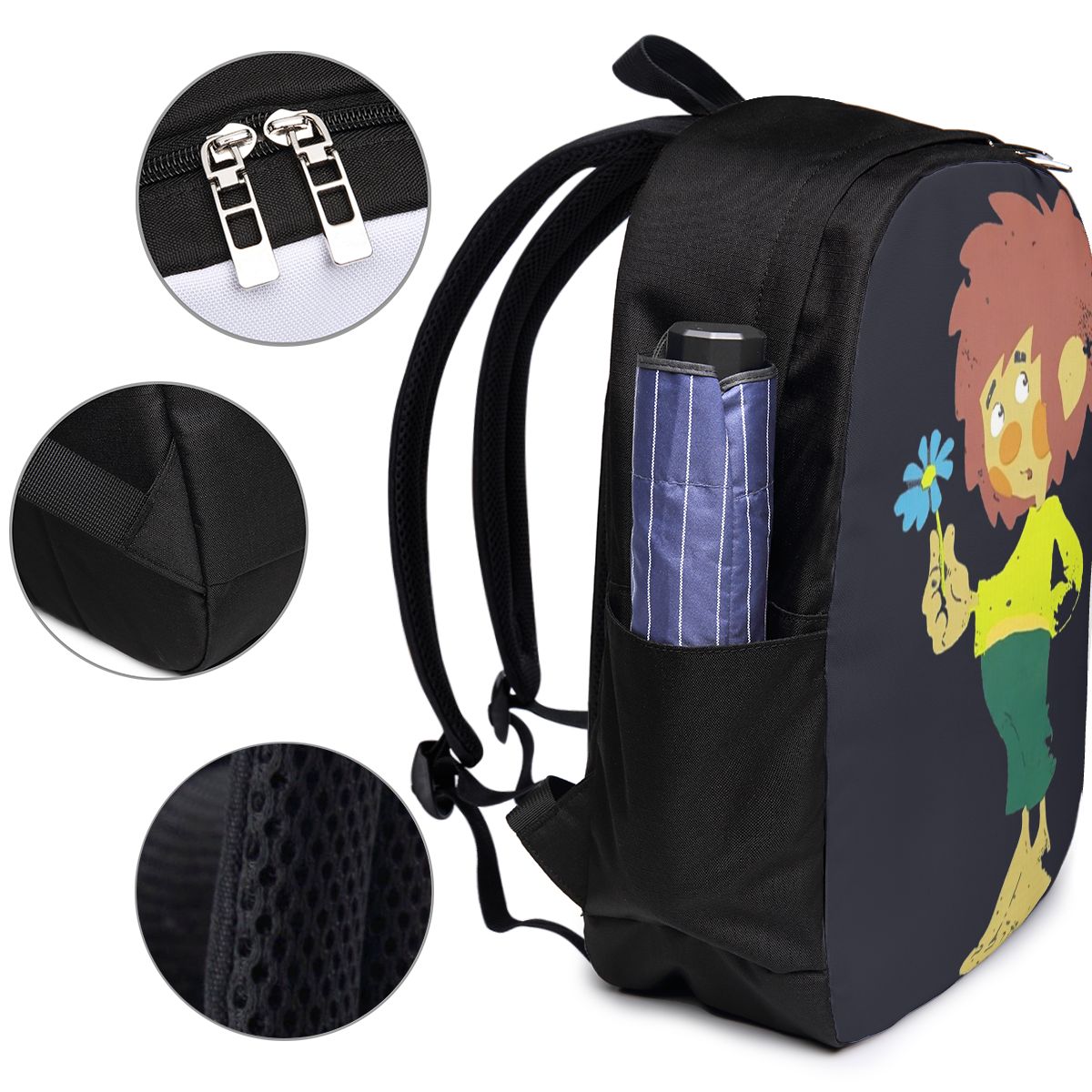 Pumuckl Blume - フィギュアバックパック トラ - Women Bags Laptop のレビューと価格