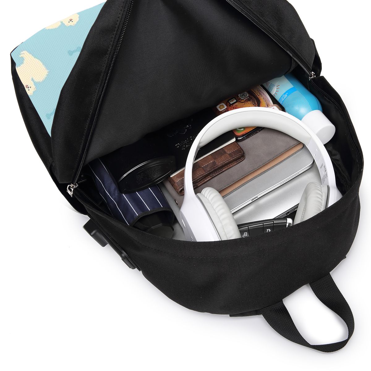 サモエド犬バックパック旅行ノートブックバッグコンピュータ大学 - Women Bags Laptop のレビューと価格