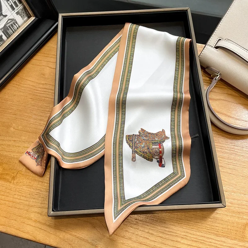 女性のためのレトロなシルクのスカーフ,女性のためのフェミニン - Women Bags Office のレビューと価格
