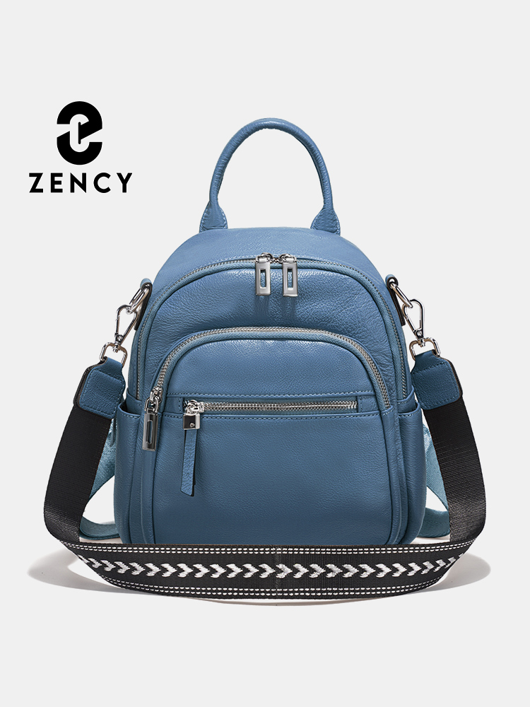 Zency 本革小型バックパックナップザックマルチポケットデ - Women Bags For Work のレビューと価格