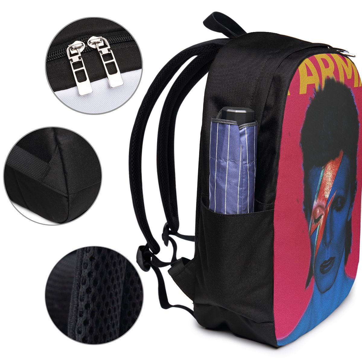 デイヴィッドズ ボウイド バックパック トラベル ノートブッ - Women Bags Laptop のレビューと価格