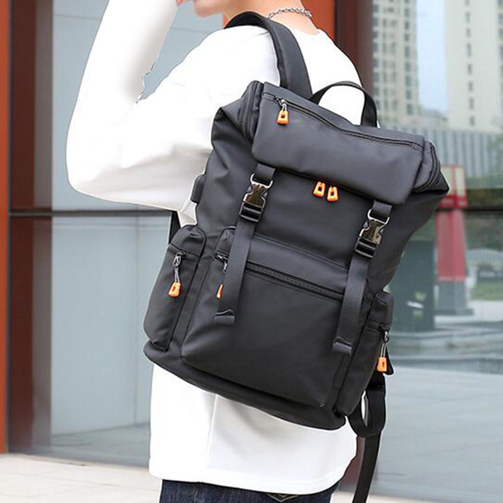 カジュアルバックパックオーガナイザーキャリーバッグポケットフ - Women Bags For Work のレビューと価格