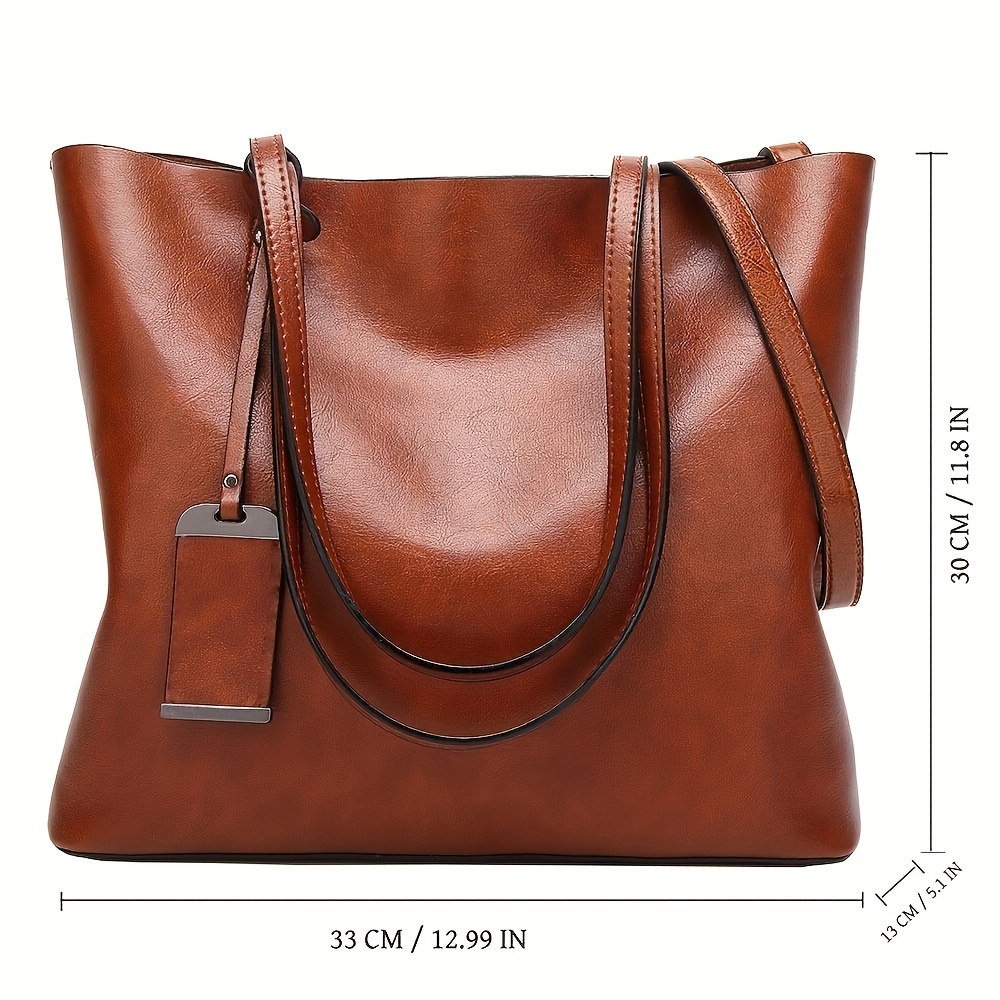 女性のためのクラシックなレトロな革のハンドバッグ,ファッショ - Women Bags For Work のレビューと価格