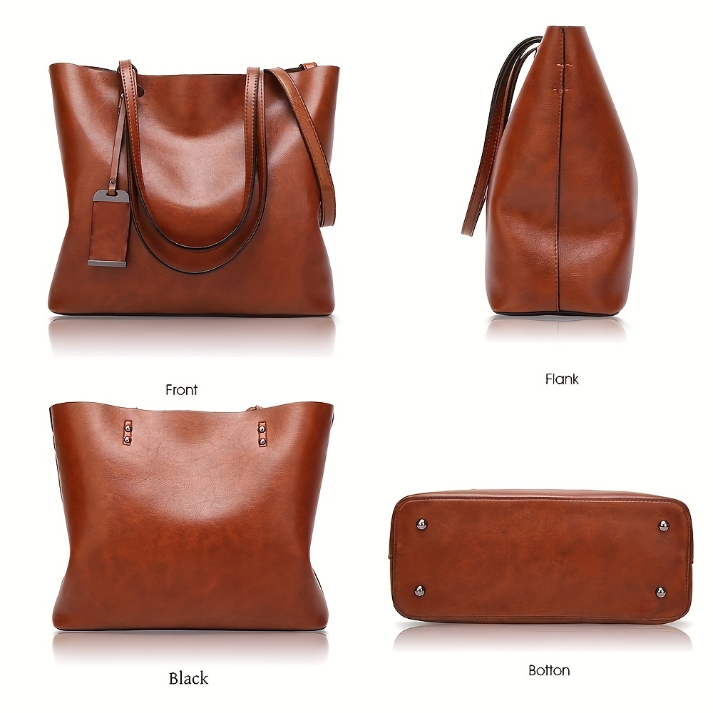 女性のためのクラシックなレトロな革のハンドバッグ,ファッショ - Women Bags For Work のレビューと価格